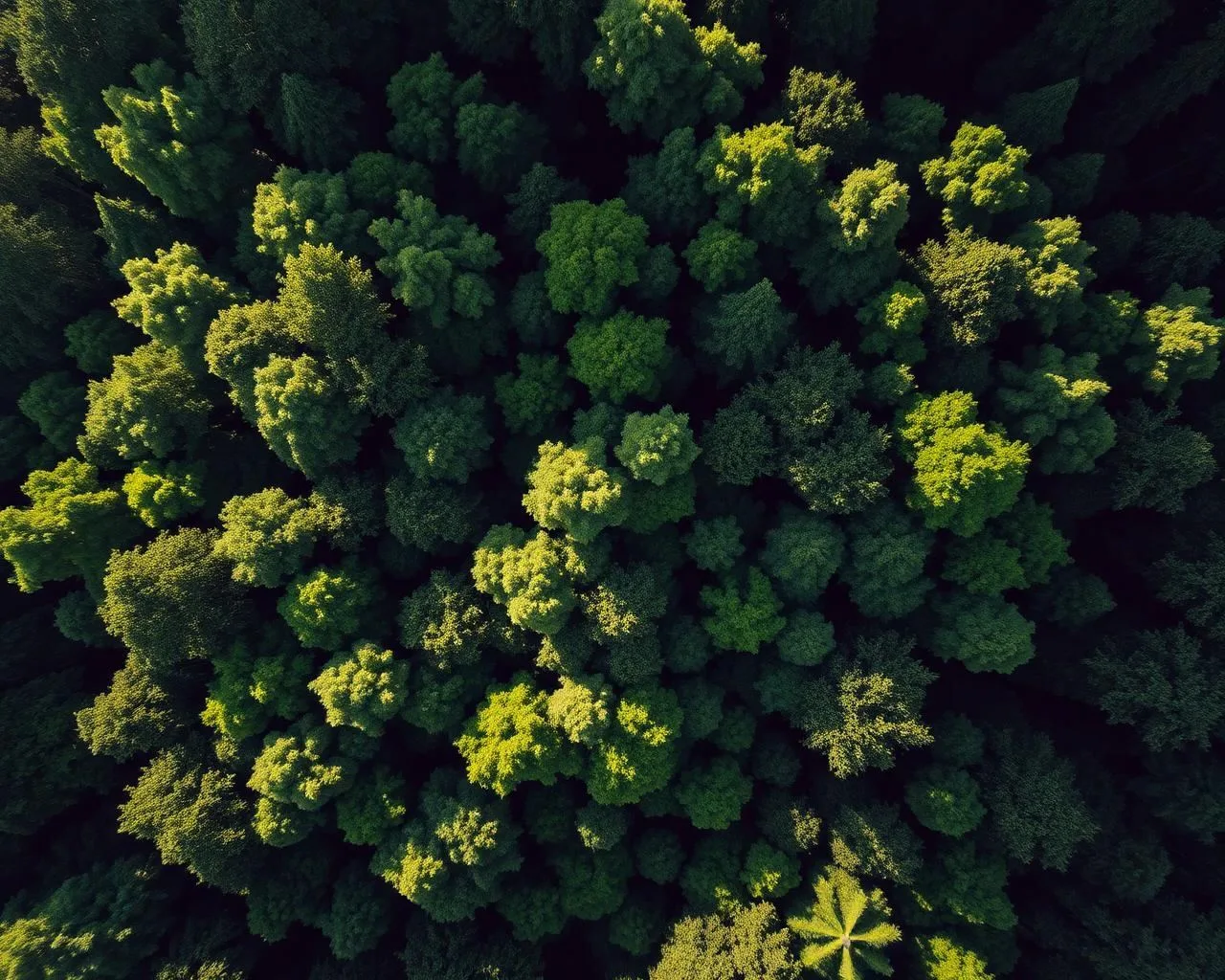 Šumski ambijent — poreklo biljaka